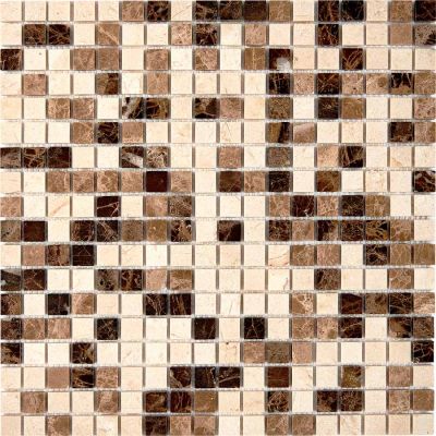 PIX268 Мозаика из мрамора 15x15 305х305x4