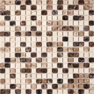 PIX271 Мозаика из мрамора 15x15 305х305x4
