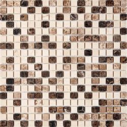 PIX271 Мозаика из мрамора 15x15 305х305x4