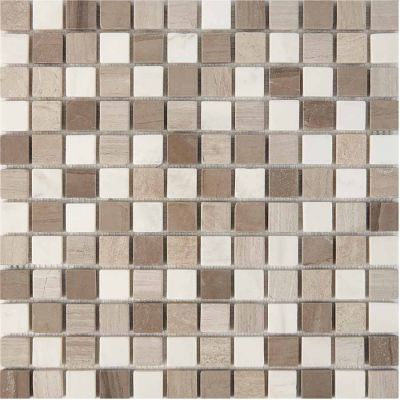 PIX279 Мозаика из мрамора 23x23 305х305x6