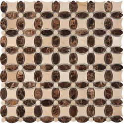 PIX283 Мозаика из мрамора 32x32 336х336x8