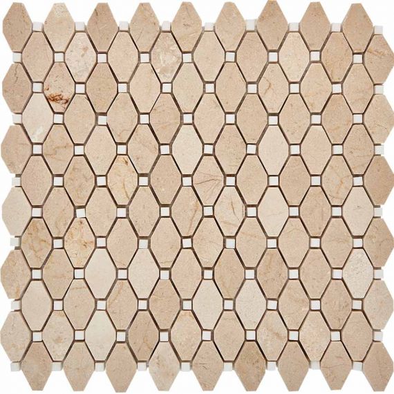 PIX285 Мозаика из мрамора 39x24 305х342x7