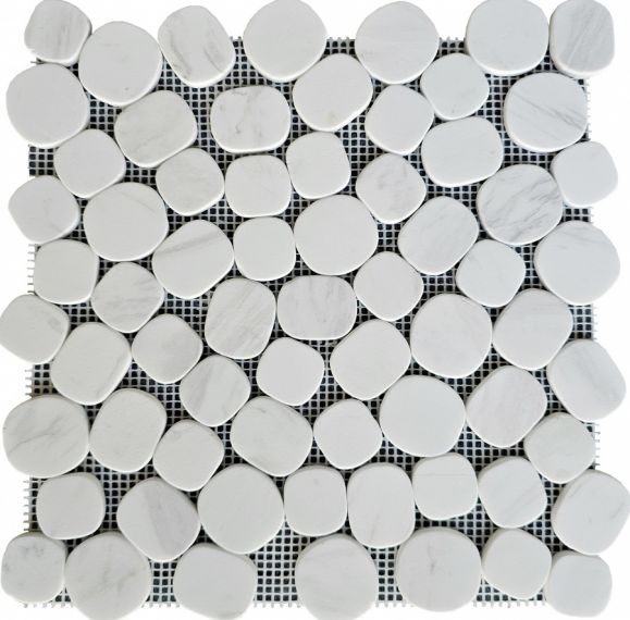 PIX310 Мозаика Volakas White матовая 300х300x6
