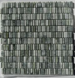 PIX316 Мозаика Jet Green матовая 310х307х6