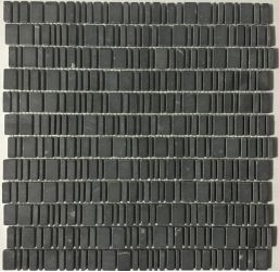 PIX317 Мозаика King Black матовая 310х307х6