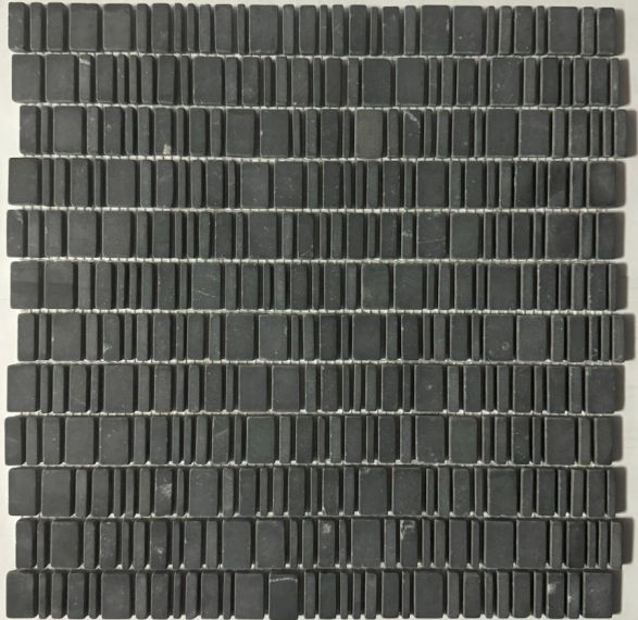 PIX317 Мозаика King Black матовая 310х307х6