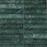 PIX344 Мозаика Spider Green, Concave матовая 30х151 305х318х12