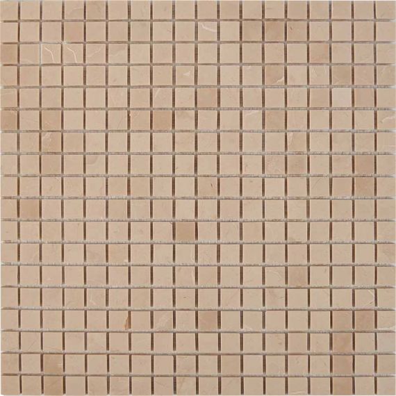 PIX 226 Мозаика Crema Nova из мрамора полированная 15х15 300х300х4