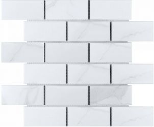 PMB82223 Мозаика Brick Carrara Matt 29.1х29.5х6