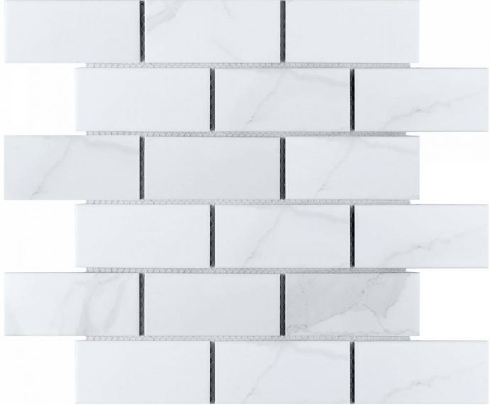 PMB82223 Мозаика Brick Carrara Matt 29.1х29.5х6