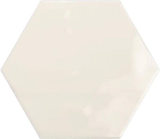 PT03135 Hex Ivory Glossy 15x17,3
