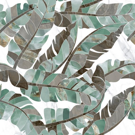 Paola Bali Bianco Polished Carving 60x120