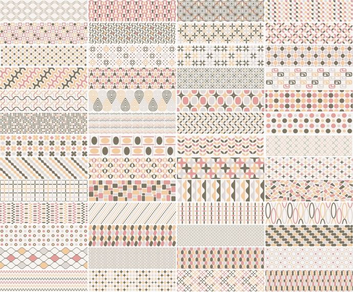 Patternbrick Multi Warm 7.3x30