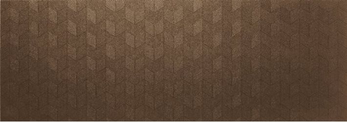 Pearl copper chevron 31.6x90