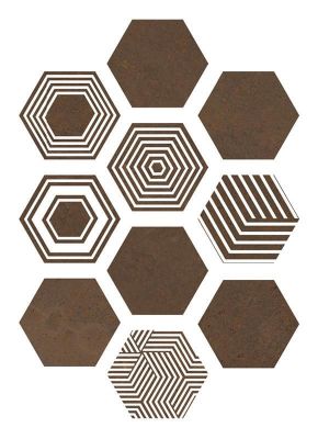 Pier17 Hexa Copper 23,2x26,7