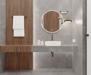 Pietra Grey серый матовый карвинг 60х60