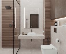 Pietra Grigio светло-коричневый матовый карвинг 60х60
