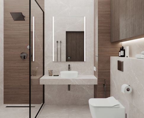 Pietra Grigio светло-коричневый матовый карвинг 60х60