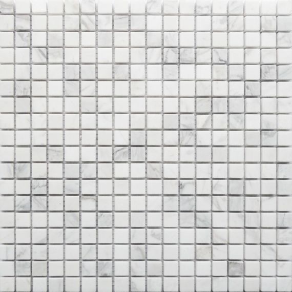 Pietrine Dolomiti bianco MAT 15x15 - толщ. 4 мм 30.5x30.5
