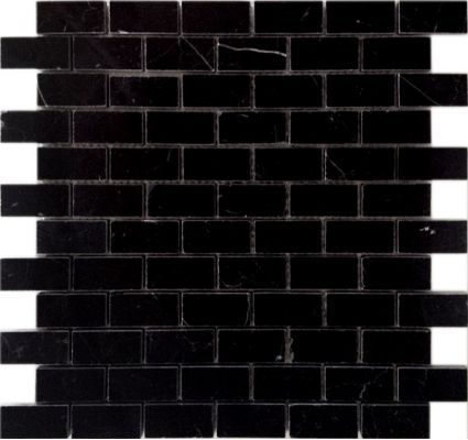 Pietrine Nero Oriente POL 23x48x4 29.8x29.8