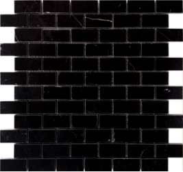 Pietrine Nero oriente POL 2.3x4.8 29.8x29.8