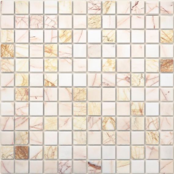 Pietrine Ragno rosso POL 2.3x2.3 29.8x29.8