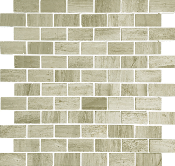 Pietrine Travertino Silver POL 2.3x4.8 29.8x29.8