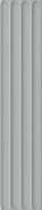 Plinto In Grey Matt 10.7x54.2