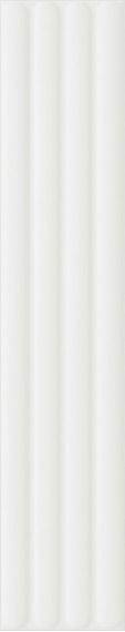 Plinto Out White Matt 10.7x54.2