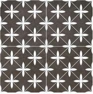 Poole Black Pre-cut Satin 45х45