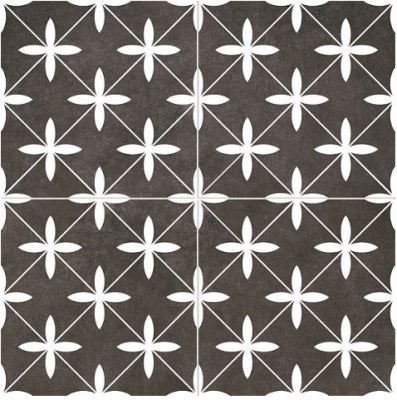Poole Black Pre-cut Satin 45х45