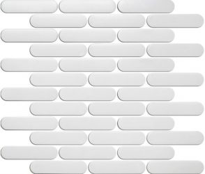 R-345 Мозаика керамика матовая (2,3*9,8) 30*30