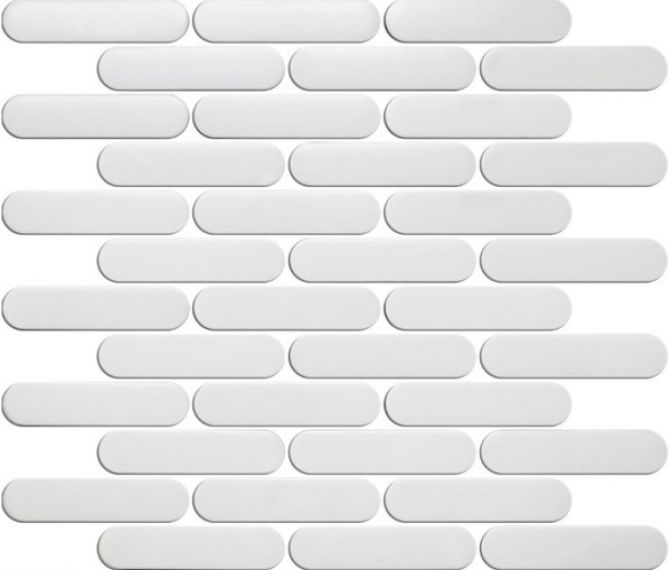 R-345 Мозаика керамика матовая (2,3*9,8) 30*30