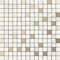 R4ZU Bistrot Mosaico Calacatta Michelangelo 40*40