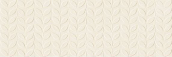 RA6L Плитка Vida Struttura Foglia 3D Beige Rett 30x90