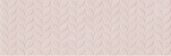 RA6M Плитка Vida Struttura Foglia 3D Rosa Rett 30x90