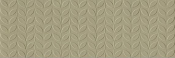 RA6N Плитка Vida Struttura Foglia 3D Verde Rett 30x90