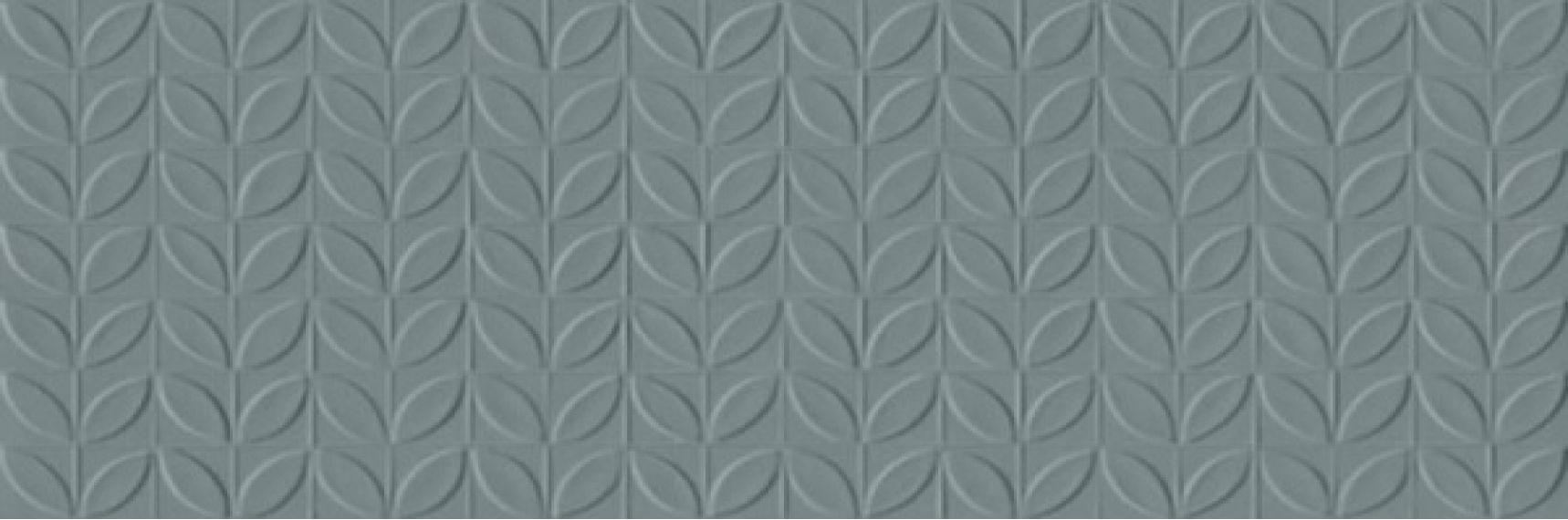 RA6R Плитка Vida Struttura Foglia 3D Azzurro Rett 30x90