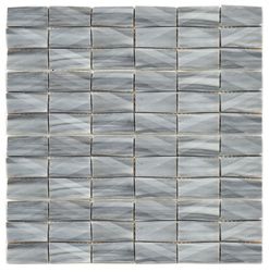 RO03MS410 Mosaico Net Grey 30x30