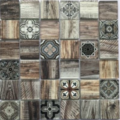 Rabat Brown (стекло) 48*48 300*300