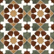 Rabat Green Pre-cut Matt 45.2х45.2
