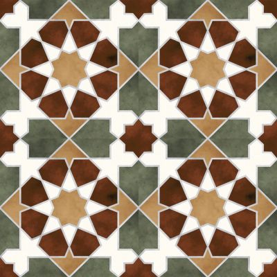 Rabat Green Pre-cut Matt 45.2х45.2