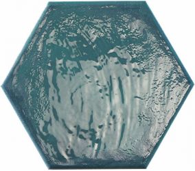 Rain Aquamarine Hex 19.8x22.8