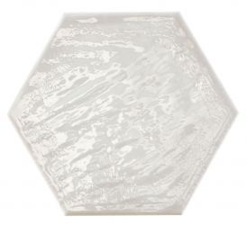 Rain Bianco Hex 19.8x22.8