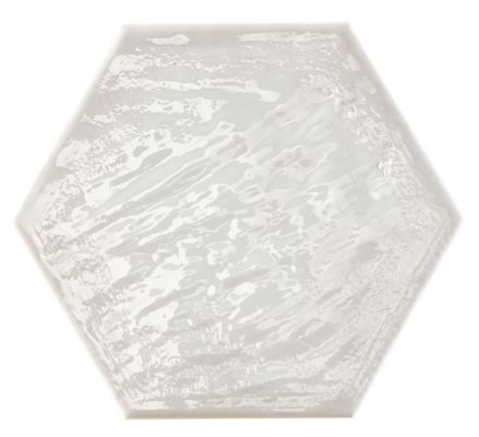 Rain Bianco Hex 19.8x22.8