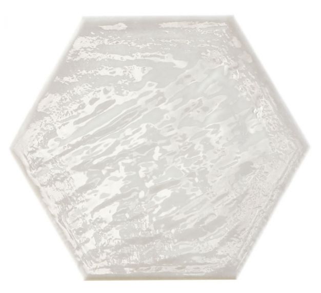 Rain Bianco Hex 19.8x22.8