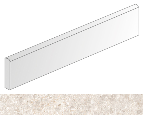Rodapie Ceppo di Gre Marfil 9.4x60
