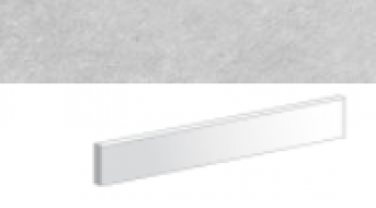 Rodapie Delta Gris Antideslizante 9.4x60