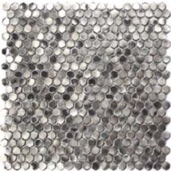 S027 Мозаика Stamping Aluminum Silver 30,3x30,3x0,6