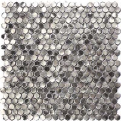 S027 Мозаика Stamping Aluminum Silver 30,3x30,3x0,6
